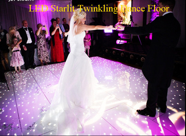 White led twinkling star lighted dance floor LED Star Lighted Dance floor for sale floor HS-SDF001 - Led stage light - 6