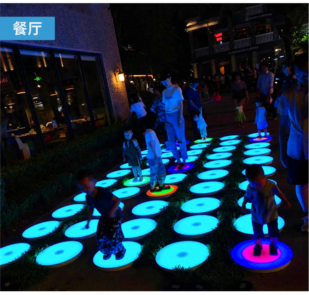Circle LED round portable dance floor IP65 for sale HS-LCDF01 - Led stage light - 5