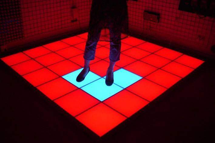 LED interactive square Dance floor for sale floor HS-SDF001S - Led stage light - 2